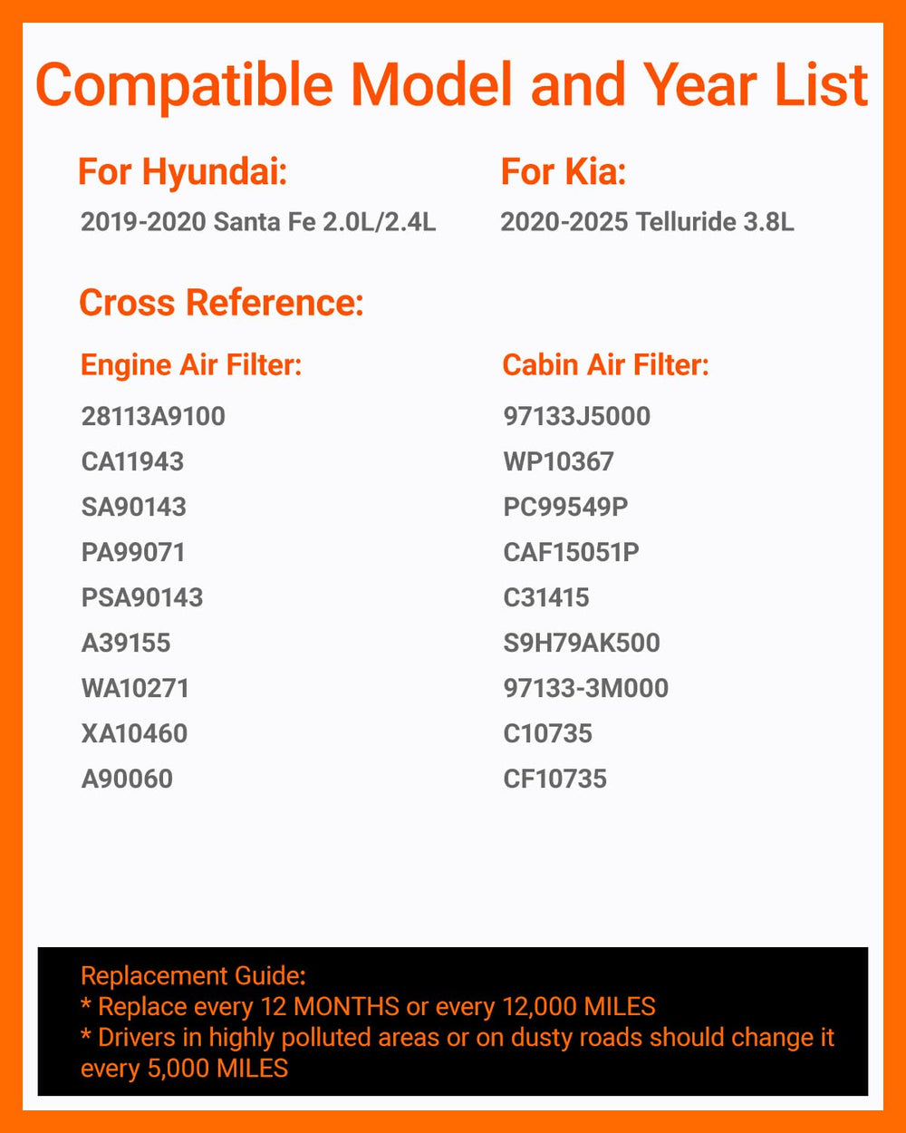 YAURENVA engine-air-filter-closeup: high-efficiency filtration protects engine performance