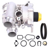 YBDDZH aluminum water pump kit for Audi A3, ready for installation.