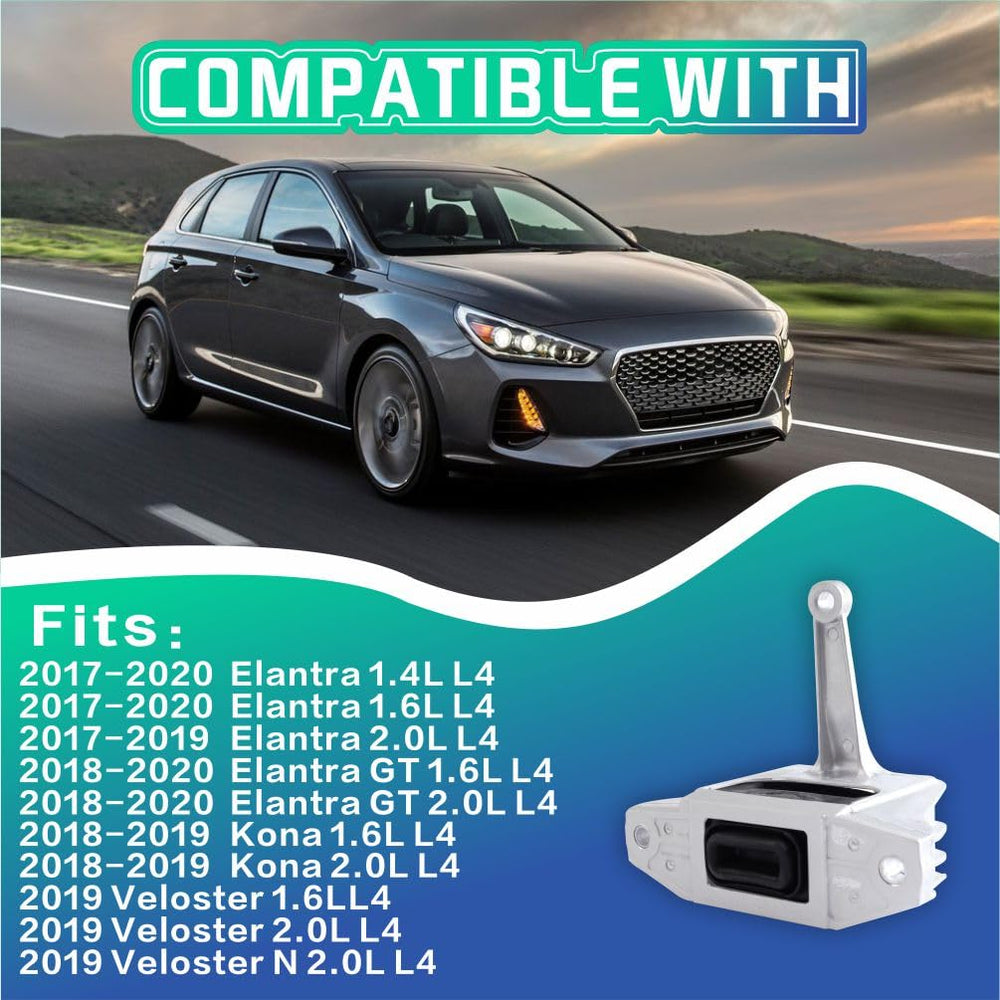 YBDDZH Elantra 1-6L turbo engine mount shows precise fit and smoother operation