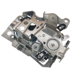 Close-up of YCT latch assembly with sturdy construction and OE-like alignment.