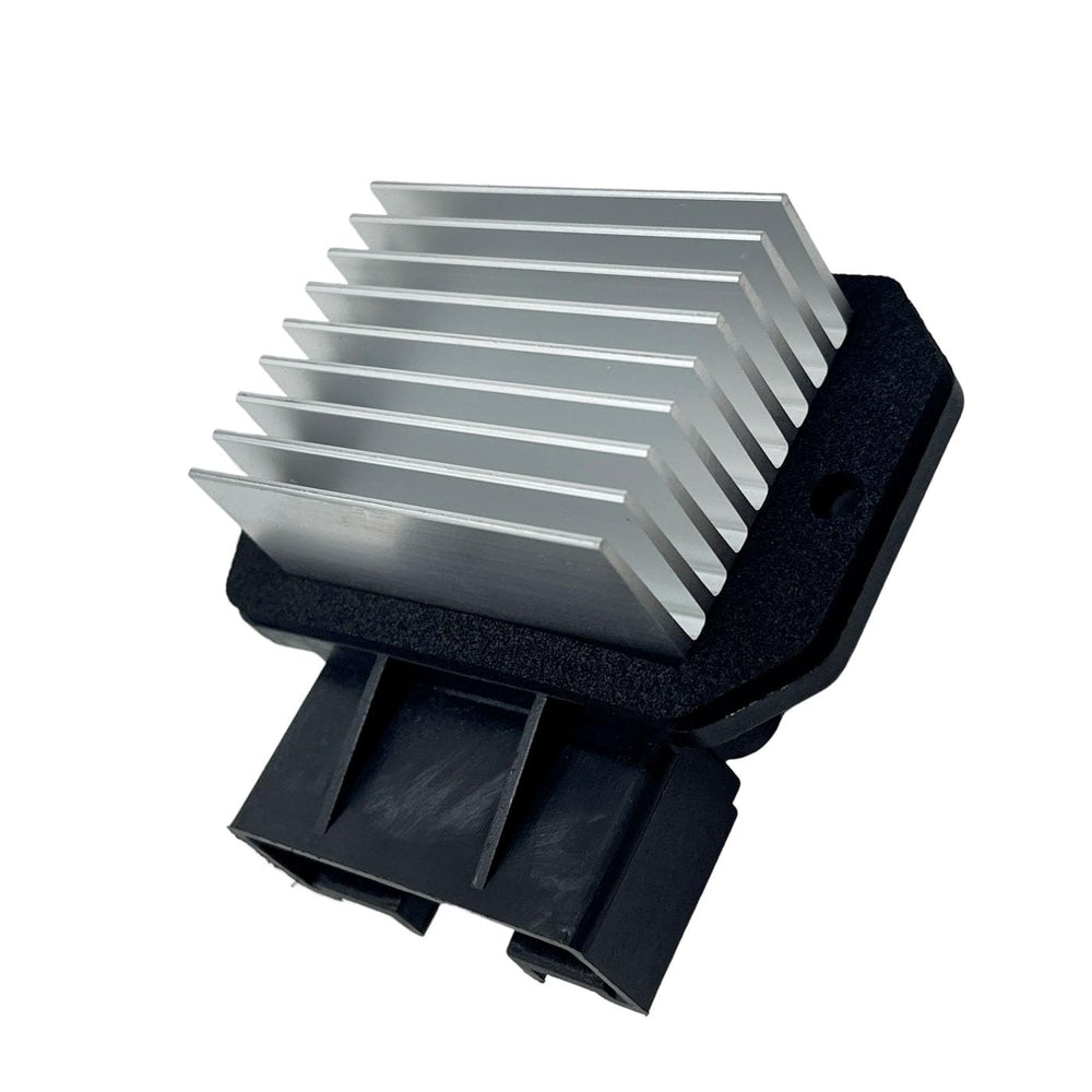 YCUPONE blower motor resistor front view for Ram models, ready for installation.