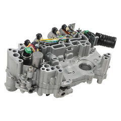 YDMON RE0F11A valve body close-up showing precision for smooth CVT shifts.