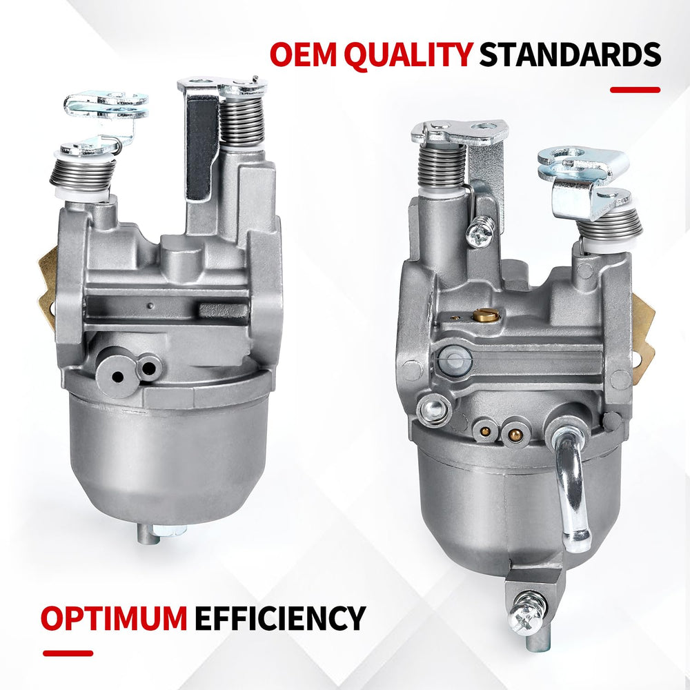 YDO carburetor closeup demonstrates durable construction for long-term use.
