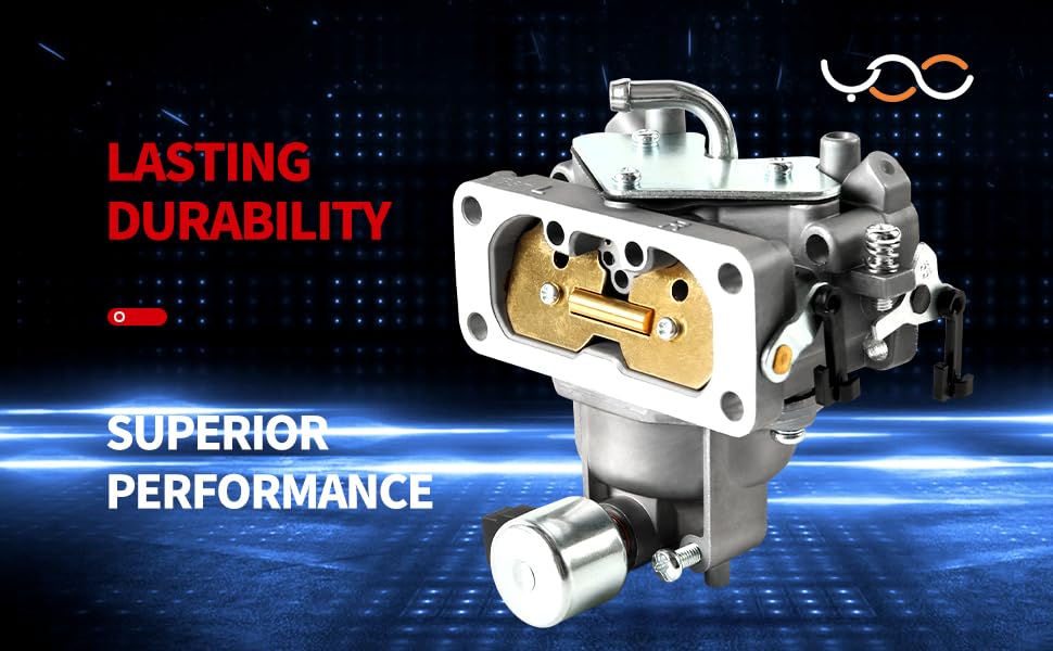 YDO carburetor kit for Kawasaki compatibility label image indicates replacement-ready parts.