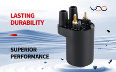 YDO ignition coil warranty card offers 6 months and easy returns