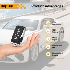 YDTHTLAH packaged fob with pre-installed battery and electronics.
