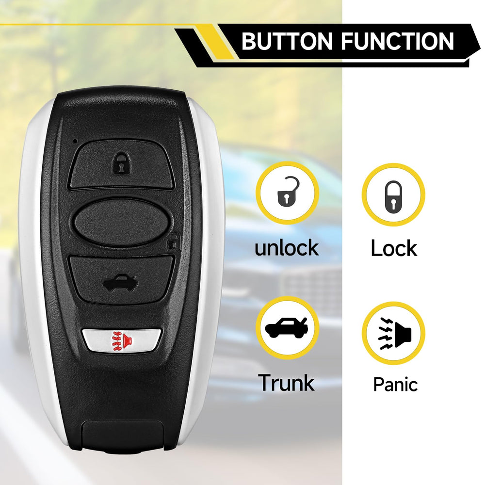YDTHTLAH smart key fob for Crosstrek XV 2015-2017 with 315MHz compatibility