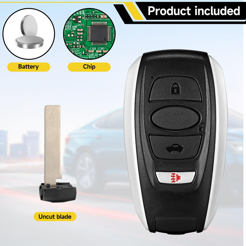 YDTHTLAH smart key fob for Impreza WRX STI 2016-2018 supports easy programming by pros