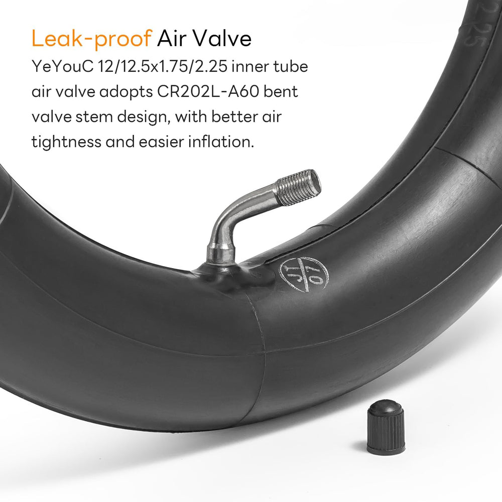 Wide compatibility: YeYouC tube fits most 12-inch tires across scooters and bikes.