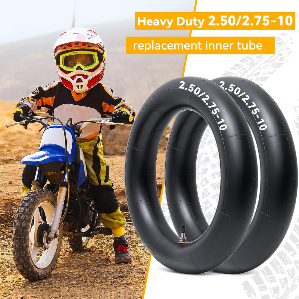 Butyl rubber thick-walled inner tube for improved durability