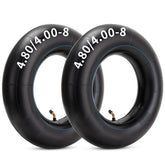 YeYouC heavy-duty 480-400-8 inner tube with TR87 valve, ideal for wheelbarrow tires.