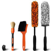 YeewayVeh bendable wheel brush reaches tight curves for a thorough clean.