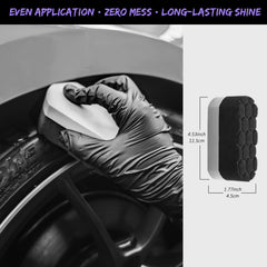 YeewayVeh tire shine applicator sponge for smooth, even application