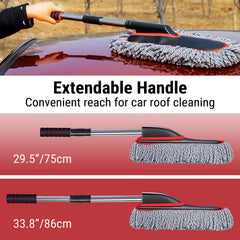 YeewayVeh soft no-scratch edges protect vehicles during cleaning.