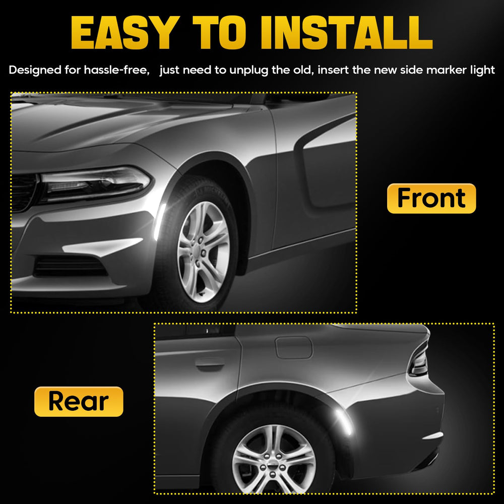 YEHERIT compatible with Dodge Charger 2015-2023 packaging and fitment