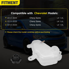 YEHERIT coolant reservoir cap shown for a secure leak proof seal