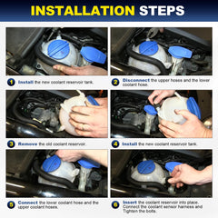 YEHERIT direct replacement coolant tank mounts without modifications.