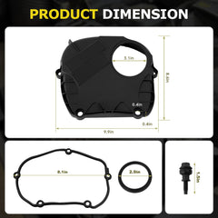 YEHERIT engine upper timing cover gasket kit-included confirms complete replacement with gasket seal.
