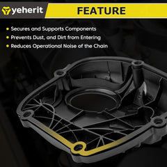 YEHERIT engine upper timing cover gasket OEM-fit-number demonstrates compatibility with multiple OEM codes.