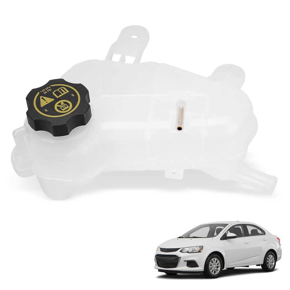 YEHERIT front engine coolant reservoir for Chevy Sonic, supports reliable overflow management