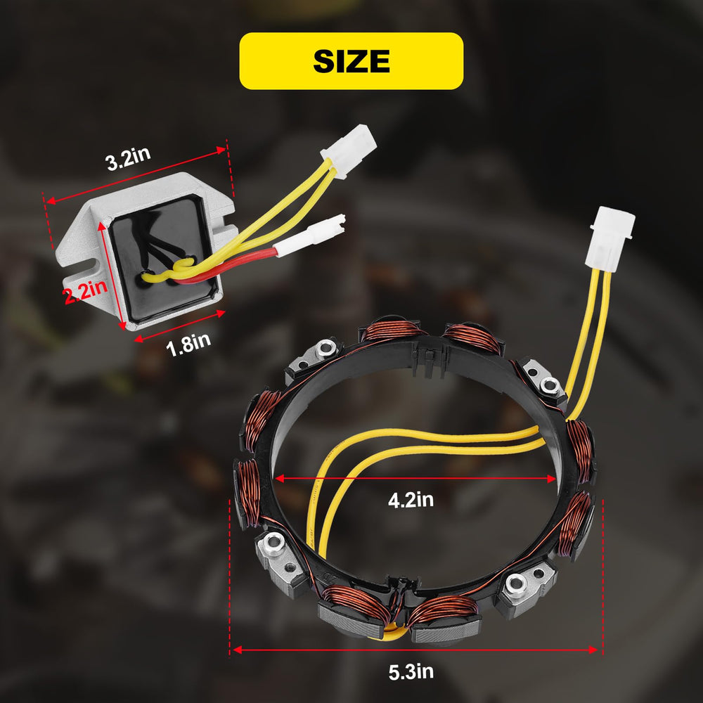 YEHERIT screws and gaskets ensure secure mounting and lasting seal.