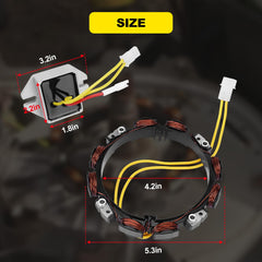 YEHERIT screws and gaskets ensure secure mounting and lasting seal.