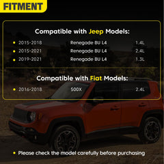 YEHERIT Jeep Renegade reservoir fitment image, ensures proper fluid level and reduced overheating risk