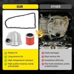 YEHERIT oil cooler filter close-up highlights durable media