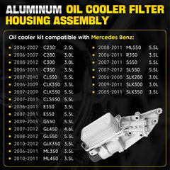 YEHERIT oil filter housing ready for Mercedes-Benz replacement