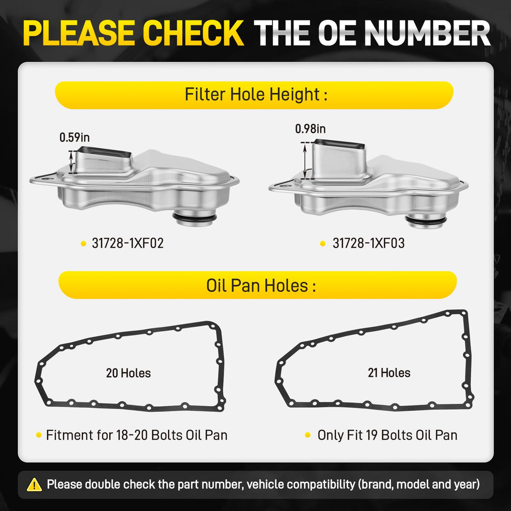 YEHERIT oil pan gasket 21-holes close-up for reliable sealing