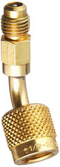 Yellow Jacket 19173 female quick coupler with deep knurling for easy grip