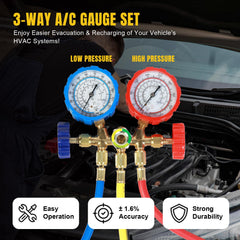 Yellow Jacket SAE adapter confirms compatibility with common fittings on many systems.