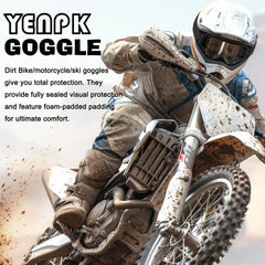 YENPK soft sponge padding and ventilation for comfort and fog reduction
