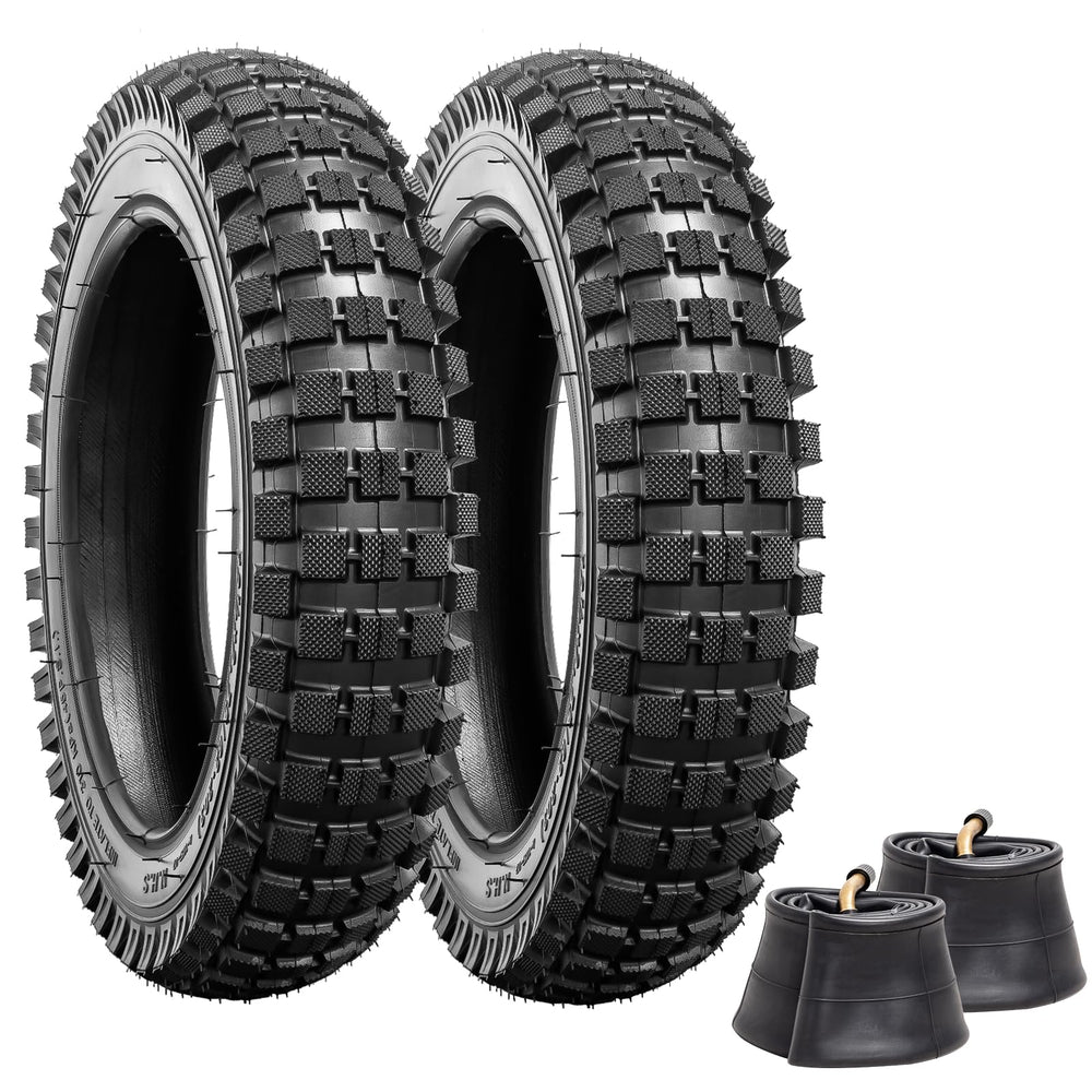 YeYouC 12.5x2.75 tire knobby sideview for improved traction on rough terrain