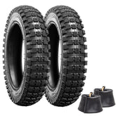 YeYouC 12.5x2.75 tire knobby sideview for improved traction on rough terrain