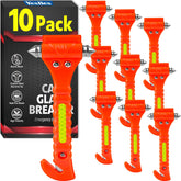 YesBes car safety hammer 2-in-1 with glass-breaker head for rapid escape