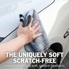YesBes durable reusable car towel resists wear for repeated car drying tasks.