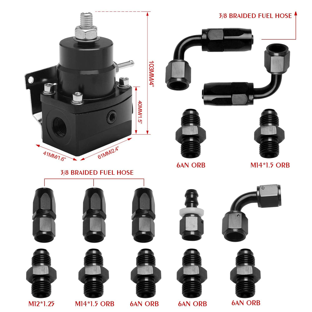 YESHMA 6AN port plug seals unused ports for clean operation.