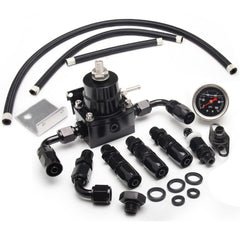 YESHMA EFI fuel regulator with gauge for precise pressure control in EFI systems.