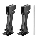 Yesland telescoping stabilizer jack extended to show height range for level RV setup.