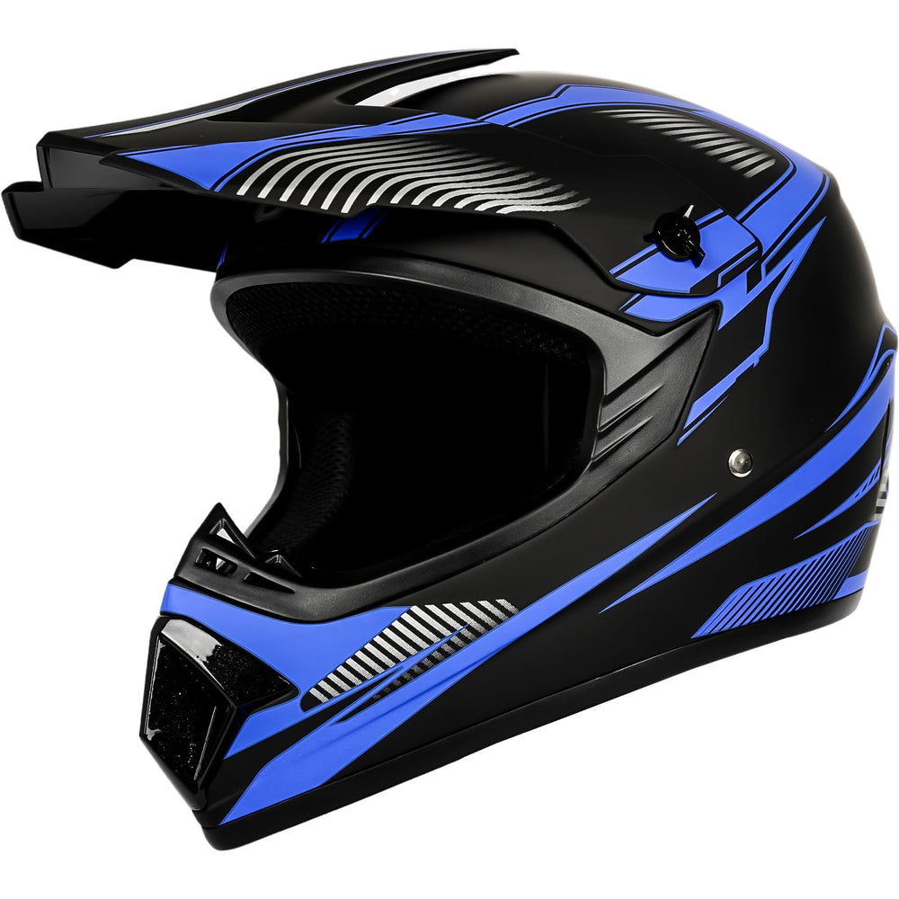 Yesmotor youth dirt bike mask providing breathable protection on muddy rides.