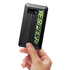 YESPER Jump Starter Portable 1500A compact design for easy transport.