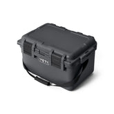 YETI LoadOut 30 GoBox divided-dry-box keeps gear organized on trips.