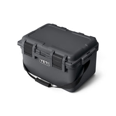 YETI LoadOut 30 GoBox divided-dry-box keeps gear organized on trips.