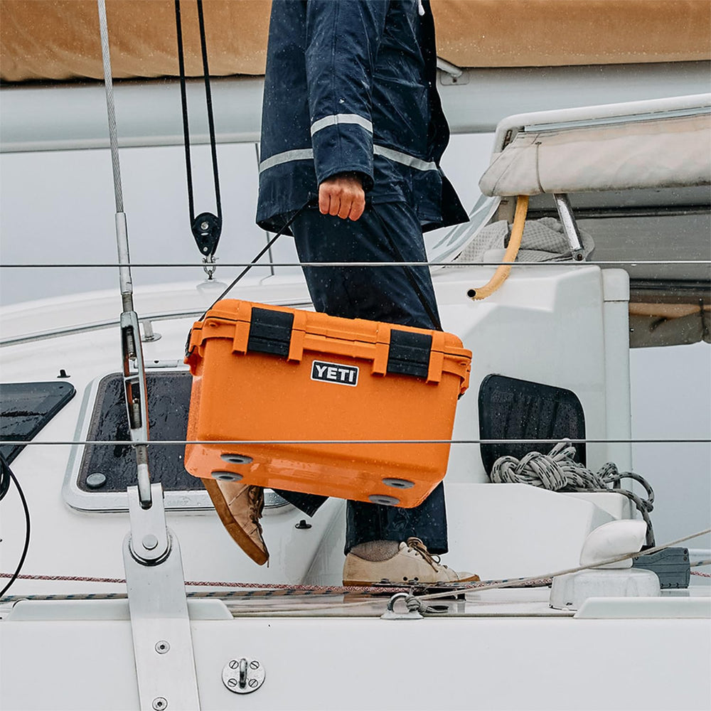 YETI LoadOut 30 GoBox IP65 IP67 protection guards against dust and water.