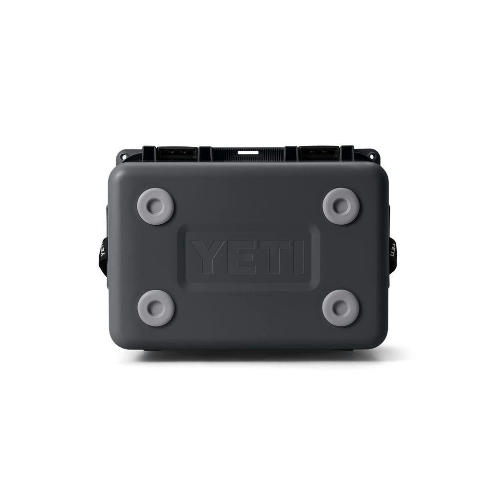 YETI LoadOut 30 GoBox Pack-and-Stack design saves space when storing multiple boxes.