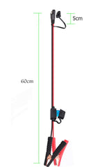 YETOR 2ft extension charging cable offers flexible battery access.