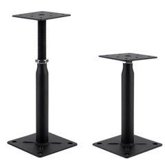 YEUQWJ 2-pack adjustable floor jack for level flooring and secure stabilization.