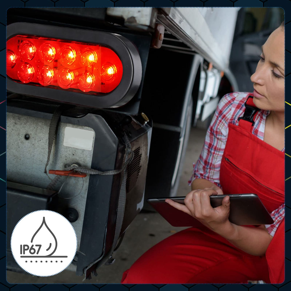 Yexiya universal DC12-24V compatibility fits trailers, trucks, boats, and more.