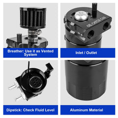 YEYETUO coolant reservoir tank profile for expanded cooling management
